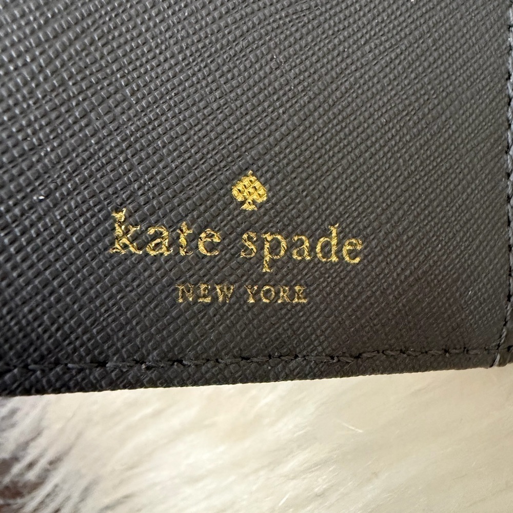 Kate Spade Light Gray Wallet with Zipper Accent - Picture 4 of 5